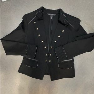 White House Black Market Military Style Jacket